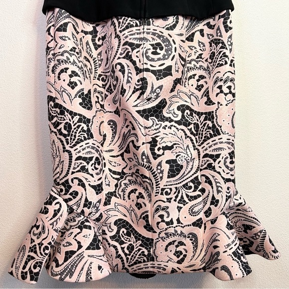 Mary Katrantzou Angelica Strapless Paisley Flared Hem Dress 2 - Picture 10 of 17